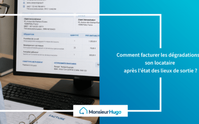 Comment facturer les dégradations à son locataire après l&rsquo;état des lieux de sortie ?